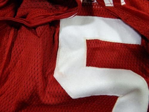 2011 San Francisco 49ers 5 Igra Izdana Crveni dres 46 DP42672 - Neincign NFL igra rabljeni dresovi
