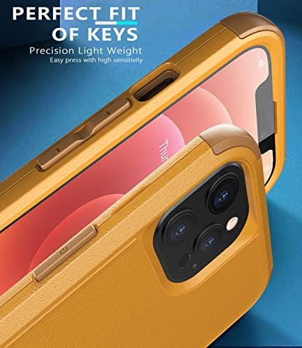 Ibelief dizajniran za iPhone 12 Pro Max Case, [Otporan na protuporod] [otporan na prašinu] [Prašina] Jaki zaštitni poklopac poklopca