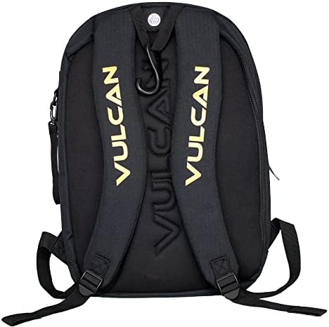 Vulcan Sporting Goods Co. Sportski ruksak, crn & zlato, srednji