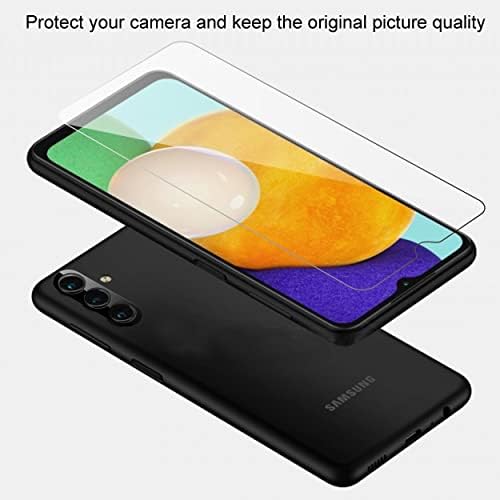 Ailun Glass Zaštita ekrana za Galaxy A13 5G 3 Pack + 3 Pack kamera objektiv kaljeno staklo otisak prsta otključavanje kompatibilno