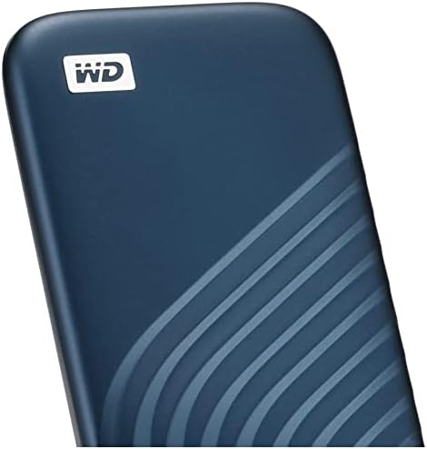 WD prijenosni SSD 1TB plavi USB3. 2 Gen2 moj pasoš SSD Max pročitajte 1050 MB/s vanjski SSD / 5 godina garancije WDBAGF0010BBL-WESN