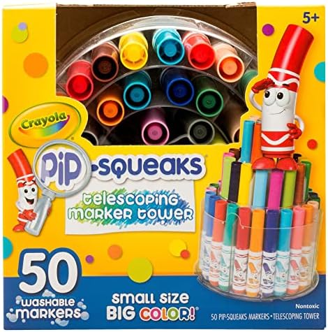 Crayola Pip Squeaks set markera, 50 Perivih markera, poklon za djecu
