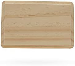Nedovršena neobojena drvena ploča u obliku pravougaonika uradi sam neobojeni zanat 6 inča