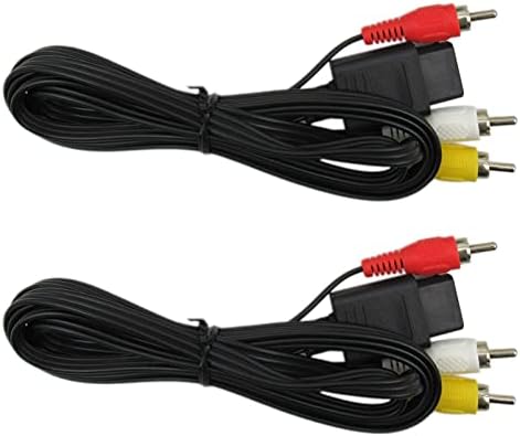 Premium paket od 2 AC adaptera za napajanje & amp; AV kablovski kabl odgovara za Nintendo 64 N64 AV Audio Video A/V kabl
