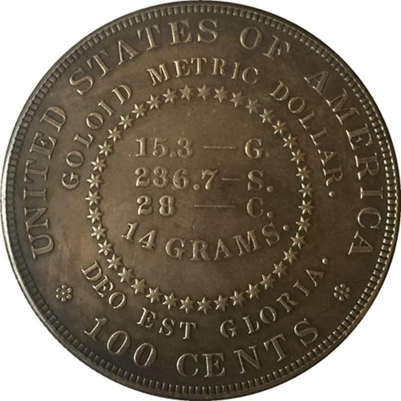 1880 Američki komemorativni novčići kovani bakar srebrni antikni srebrni dolar Komemorativni novčići kovanice