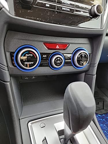 Za Subaru AC klima Kontrola klima Vanjski prsten pokriva prekidač za kontrolu jačine zvuka za Subaru Forester 2019-2022 Crosserk 2018-2023