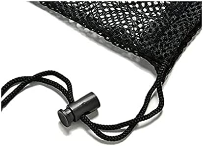 H / izdržljiva najlonska Crna mrežasta mrežasta torba za vezice-mrežasta torba za odlaganje opreme putna torba sa vezicama-torba za zatvaranje kablova za igračke, lopte, veš, 1 kom torba-02