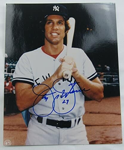 Jay Johnstone potpisao je Auto Autogram 8x10 photo V - autogramenih MLB fotografija