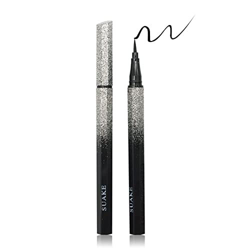 RonFin 2 Count vodootporan tečnost Eyeliner, trajan& Smudgeproof Makeup Liner Easy Liquid Pen, precizno Ultra Fine za intenzivne definicije