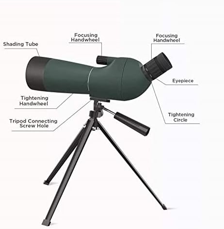 Qhyxt teleskop dvogled Monokularni teleskop 25 - 75x70 Zoom Monokularni HD BAK4 optički teleskop za posmatranje ptica +stativ+držač telefona za vanjski prostor za promatranje ptica kampiranje ng