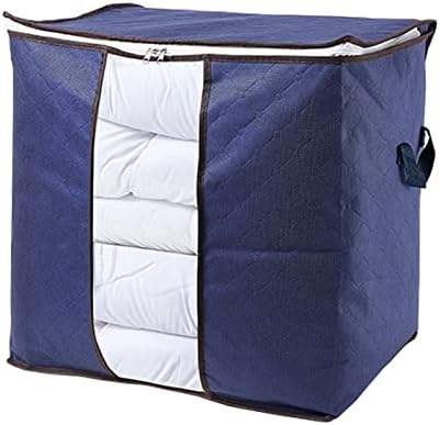 GRASARY quilt pokrivač posteljina za posteljinu za pohranu odjeća za pakovanje i organiziranje vrećice sa vidljivim prozorom, ojačane