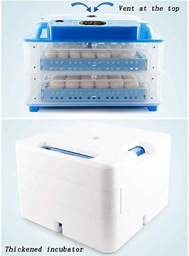 Zapion inkubatori za Valjenje jaja automatsko okretanje, 64/128 jaja digitalna kontrola Temperature za piliće patke ptice porodična