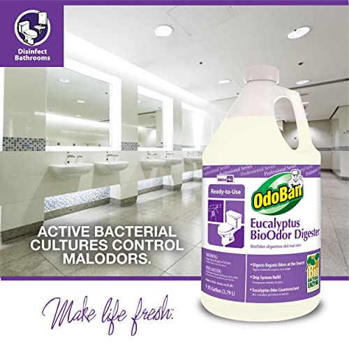 Odoban profesionalno čišćenje Eukaliptus Biolodor Digester, 1 galon spreman za upotrebu organski miris