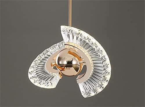 SQJDM restoran Kristal dugačak linijski mali privjesak svjetla stropnog lustera može rotirati okrugla svjetiljku u obliku više oblika