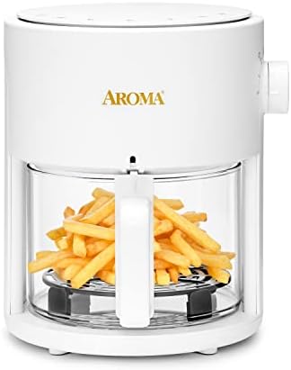 Aroma® Stakleni zrak Frier i konvekcijska pećnica sa moćnom 360crispy ™ tehnologijom, bijelom bojom