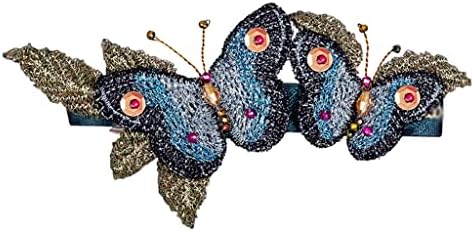 Debela ručna rolna serija ručna ručna izvezna leptir proljeće za kosu leđa 0F Tkanina za glavu vodoravni isječak