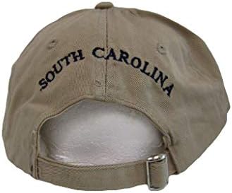 Trgovina vjetrovima Država Južna Karolina SC Tan Khaki izvezeni kapa za kapu