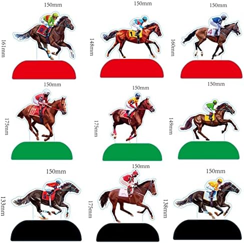 Kentucky Derby Day Honeycomb Središnji Dijelovi Tabela Dekoracije-Trke Konja Derbi Dan Tabele Centralni Dijelovi Potrepštine Dekoracije