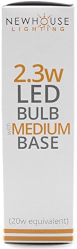 Newhouse rasvjeta T10-2320 moderna T10 LED sijalica 2.3 W E26 Srednja baza, halogena zamjenska svjetlost, 200 lm, 120v, 3000K