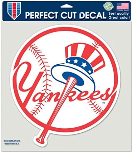WinCraft New York Yankees Decal 8x8 Die Cut Color Prime