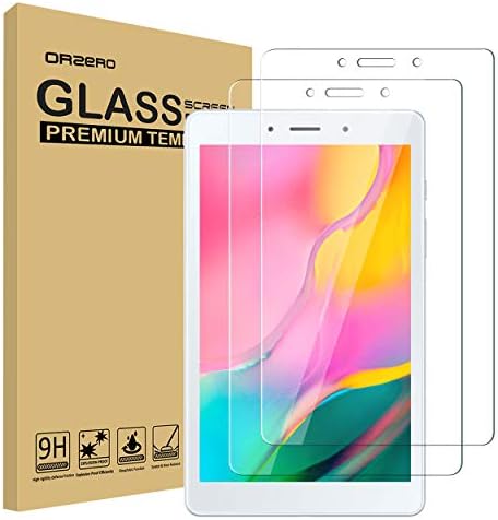 Orzero kompatibilan za Samsung Galaxy Tab A 8.0 2019 SM-T295, T290 kaljeno staklo Zaštita ekrana, 9 tvrdoća HD protiv ogrebotina puna