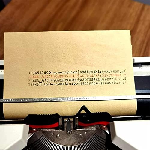 Staromodna pisaća mašina, ručno rađena Retro, realistična digitalna umetnička pisaća mašina, standardne veličine, 30 X 30 X 10CM