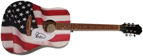 RUSSELL DICKERSON POTPISAO AUTOGRAM PUNE VELIČINE JEDINSTVENA PRILAGOĐENA 1/1 AMERIČKA ZASTAVA GIBSON EPIPHONE AKUSTIČNA GITARA W