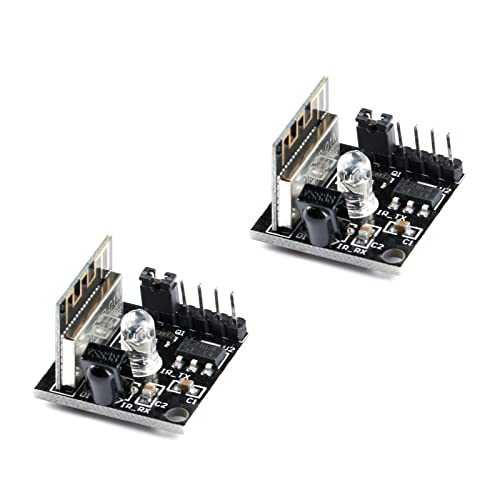 JESSINIE 2pcs ESP8285 infracrveni prijemni prenos Wifi daljinskog upravljačkog prekidača modul ESP-01m IR bežični senzor primopredajnika