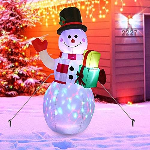 lynn 150cm LED blistavo svjetlo snjegovića za dekor za Božićnu zabavu u zatvorenom