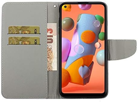 Asdsinfor Samsung Galaxy A11 Case Moderan napredne novčanik slučaj kreditne kartice Slot sa postoljem za PU Koža Shockproof Flip Magnetic