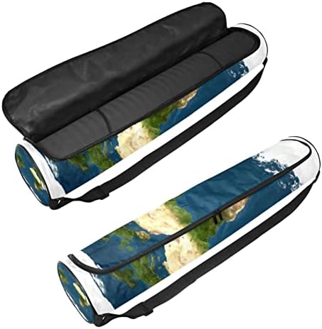 Mapa svijeta Zemlje Yoga Mat Carrier torba sa naramenicom Yoga Mat torba torba za teretanu torba za plažu