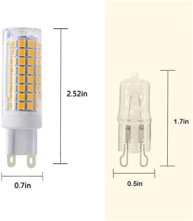 MD rasvjeta G9 LED sijalica 10w Led kukuruzne sijalice sa mogućnošću zatamnjivanja - G9 sijalice 100W G9 halogene sijalice ekvivalentne