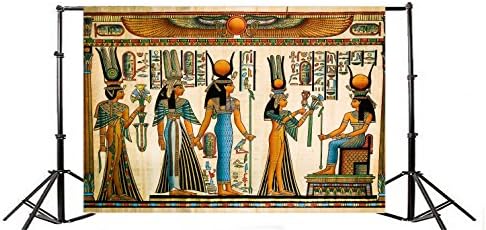 LFEEY 5x3ft bogovi Egipta pozadina za fotografiju Egipatski dekor drevna egipatska mitologija Sfinga Egipat pergament hijeroglifski
