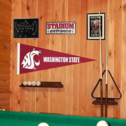 Washington State Cougars Crimson Pennant