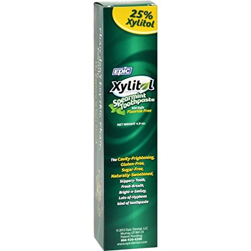 Epic Dental Tpaste Xyl Flor Free SPMT 4,9 oz5