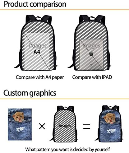 Mumeson Cartoon Axolotl Print ruksak školski torba Dvostruki patentni zatvarač Rucksak vodootporan na povratak u školske torbe Backpad