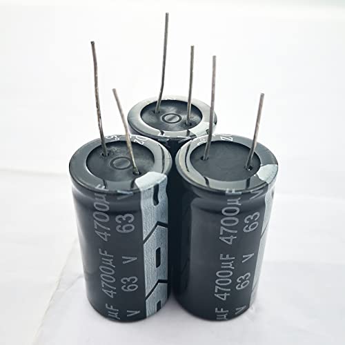 4700uf 63v kondenzator, 22x40mm 4700uf elektrolitički kondenzator 3kom 4700uf kondenzator 63V aluminijumski elektrolitički kondenzatori