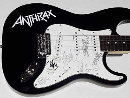 Gitara Sa Autogramom Antraksa - Scott Ian, Frank Bello, Joey Belladonna, Jonathan Donalis, Rob Caggiano!