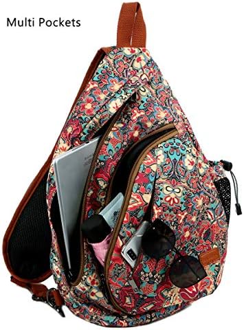 Baosha Sling ruksak Torba za prsa preko ramena Travel planinarenje Daypack za žene XB-04