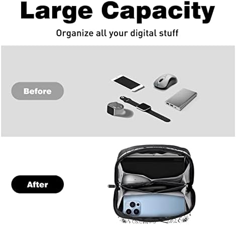Putni elektronski Organizator, prenosiva tehnološka torba, torbica za elektronsku dodatnu opremu, vodootporna Kablovska futrola za