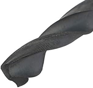 Aexit 5.2 mm Dia držač alata HSS 2-FLAUTA ravna bušilica za uvijanje Crne bušilice Model alata:71as217qo727