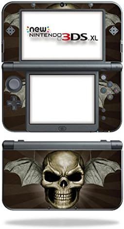 Monyykins kože kompatibilan sa Nintendo 3DS XL - Skelet | Zaštitni, izdržljivi i jedinstveni poklopac zamotavanja vinilnog dekala