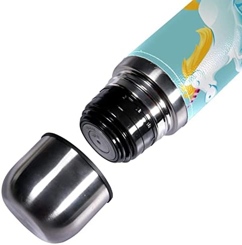 SDFSDFSD 17 oz Vakuum izolirane boce od nehrđajućeg čelika Sportska kavana Putnička krigla Frična koža Zamotana BPA besplatno, jednorog