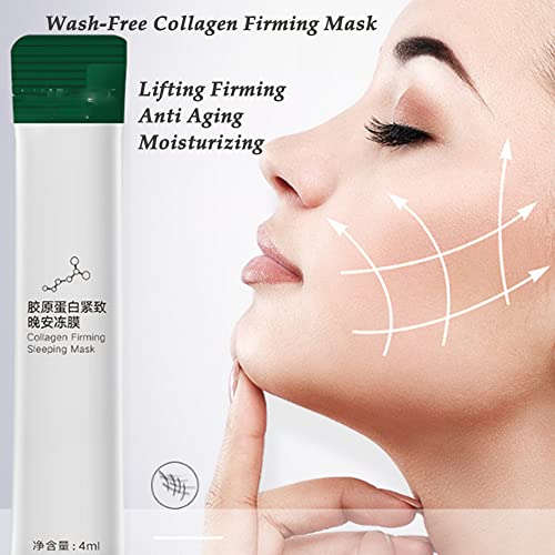 MAITING korejska maska za učvršćivanje kolagena, maska za spavanje sa kolagenom učvršćivanjem, hidratantna maska za lice za lice bez