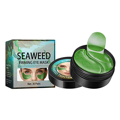 Morska traka za zatezanje zateze, hidratantne zakrpe za oči, zelena morska traka kristalna maska ​​za oči, ispod zakrpa za oči za