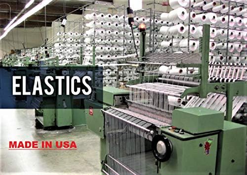 Elastični 1,5 Inch 10 ili 20 Yard pletene elastike za šivanje napravljene u SAD-u