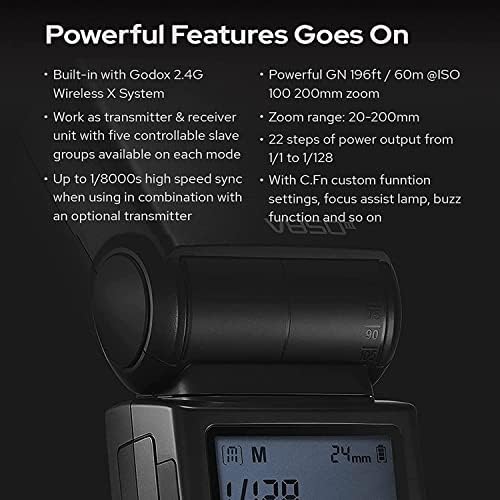Godox V850III 2600mah Li-ion baterija Blic kamere za Canon Sony Nikon Fuji Fujifilm Olympus Panasonic Pentax Blic kamere Speedlight
