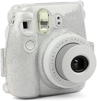 Baosity Crystal Mini Kamera torbica za fotografije torbica za Fujifilm Instax Mini 8, Mini 8+, Mini 9 Instant Film Kamera + Removeable