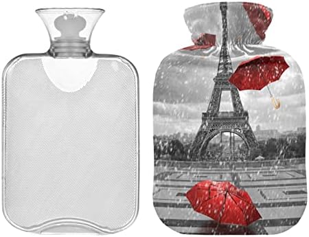 Flaše za toplu vodu sa poklopcem Eiffelov paraglider vreća za toplu vodu za ublažavanje bolova, toplo hladni oblog, grijač za noge