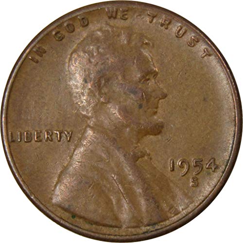 1954. s Lincoln pšeničnom centrom AG O dobrom bronzanom penny 1c kolekcionar